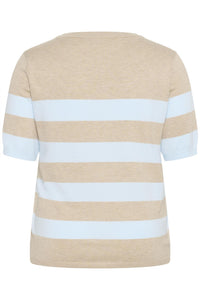 KClizzy Striped Pullover Feather Mel/ ligh