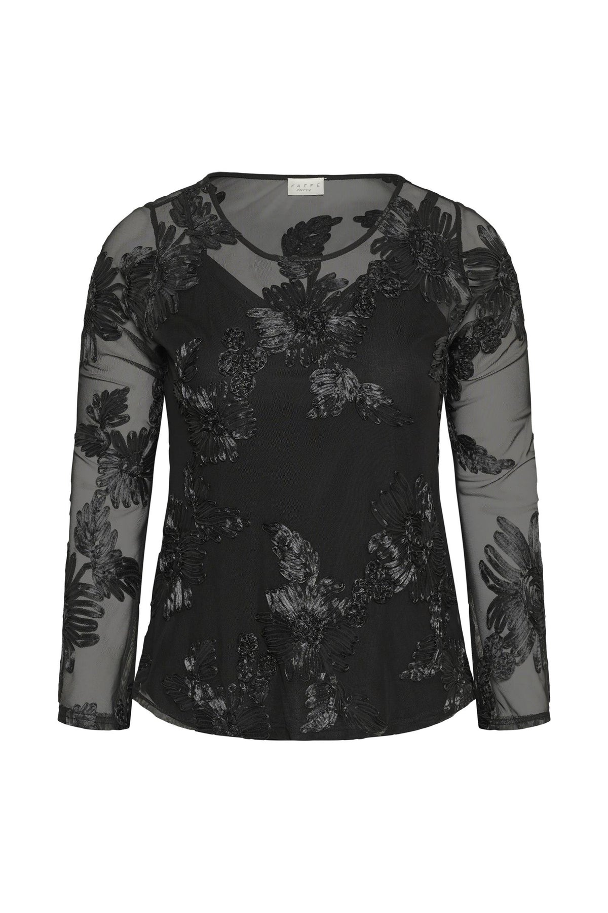 KCjuliana Top Black Deep