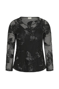 KCjuliana Top Black Deep