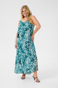 KCjulia Ami Strap Dress Leo Teal