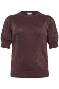KCregitta Pleat Pullover Fudge