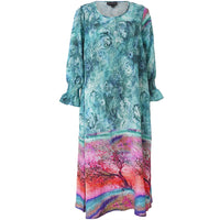 SBodil Dress Blue/Pink