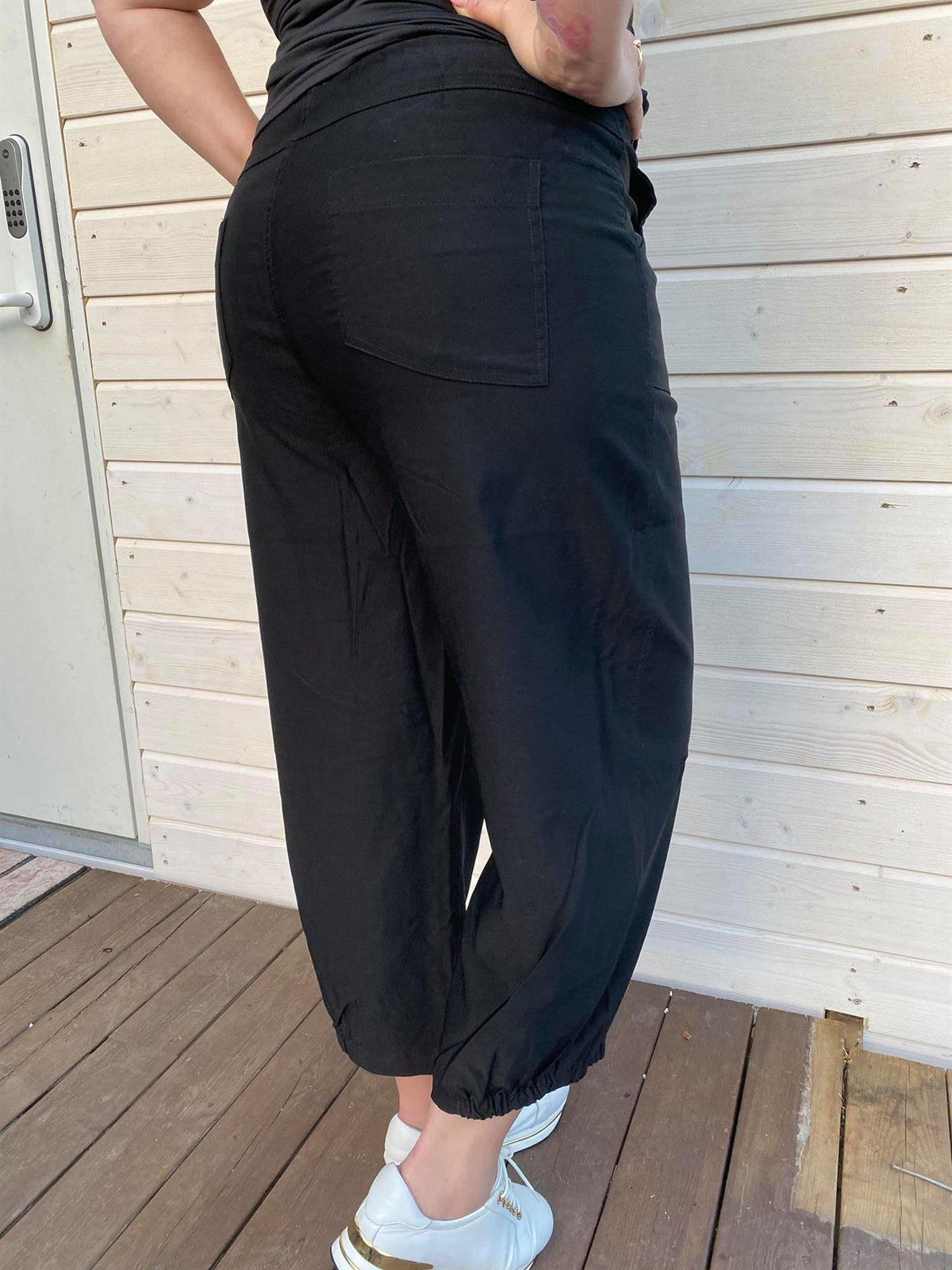 Clara Baggy Pant Sort