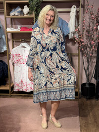 Mixit Dress Navy SS26