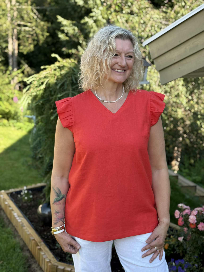 Topp Volang Poppy Red