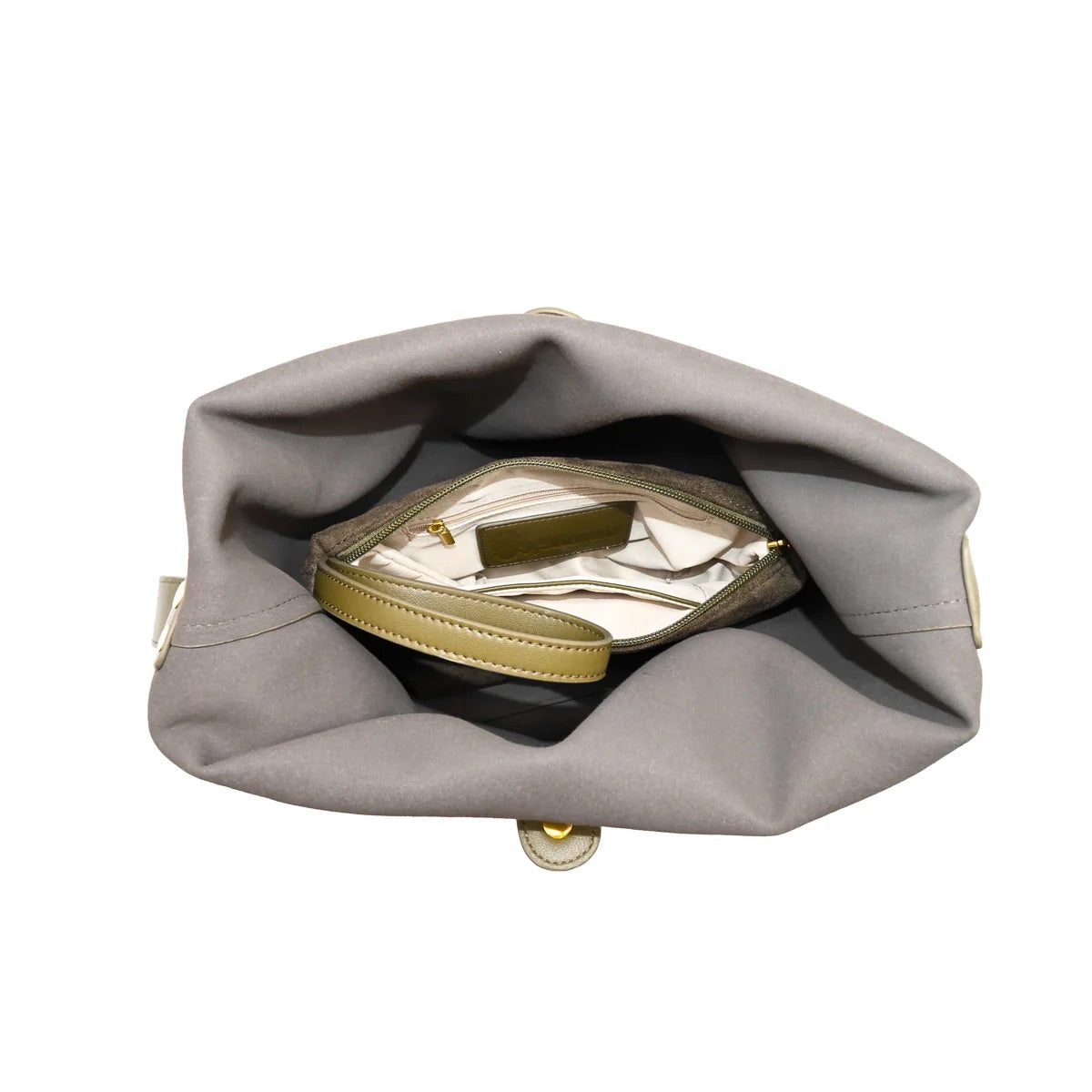 Karoline Bucketbag - Olivengrønn