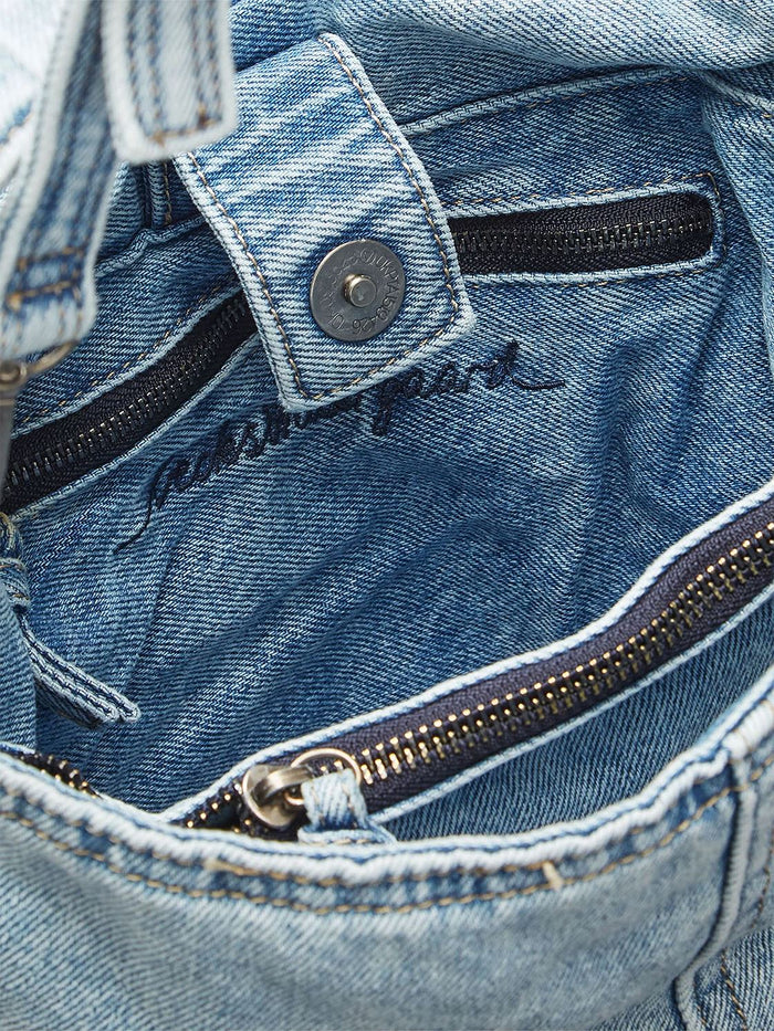 Washed Denim  Fraya Small Bag