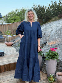 Kjole Charlotte Denim Lang