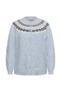 KCbettany Cardigan - Light Blue Melange