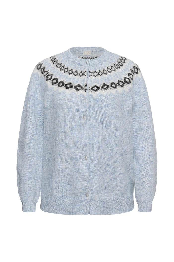 KCbettany Cardigan - Light Blue Melange