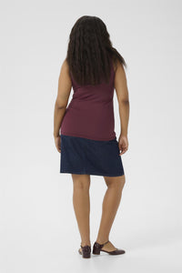 KCerina Jersey Top Windsor Wine