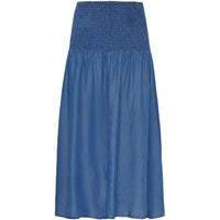 Renate Skirt Blue Tencel