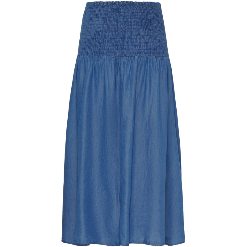 Renate Skirt Blue Tencel