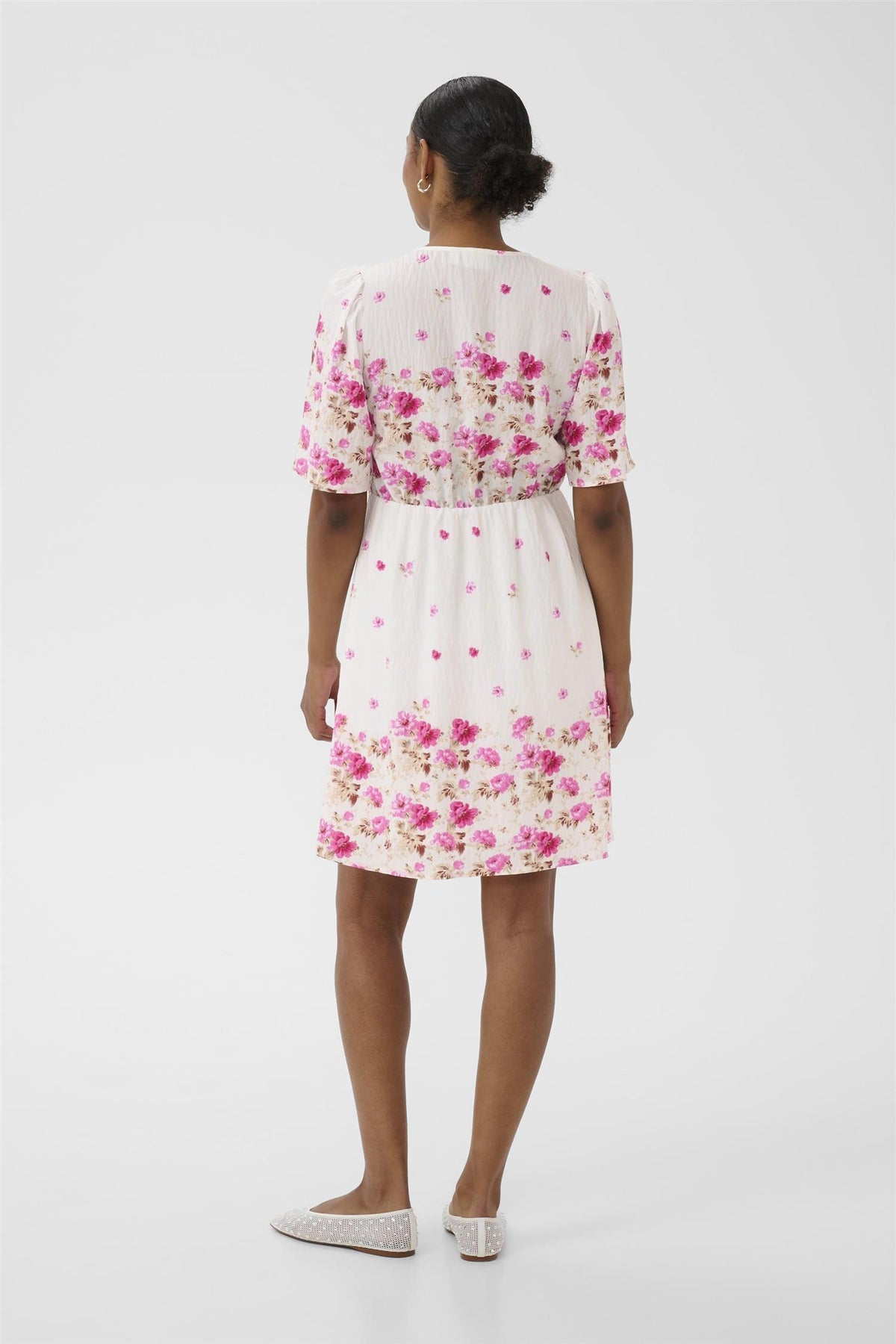 KArosine Dress White Rose