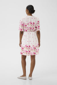 KArosine Dress White Rose