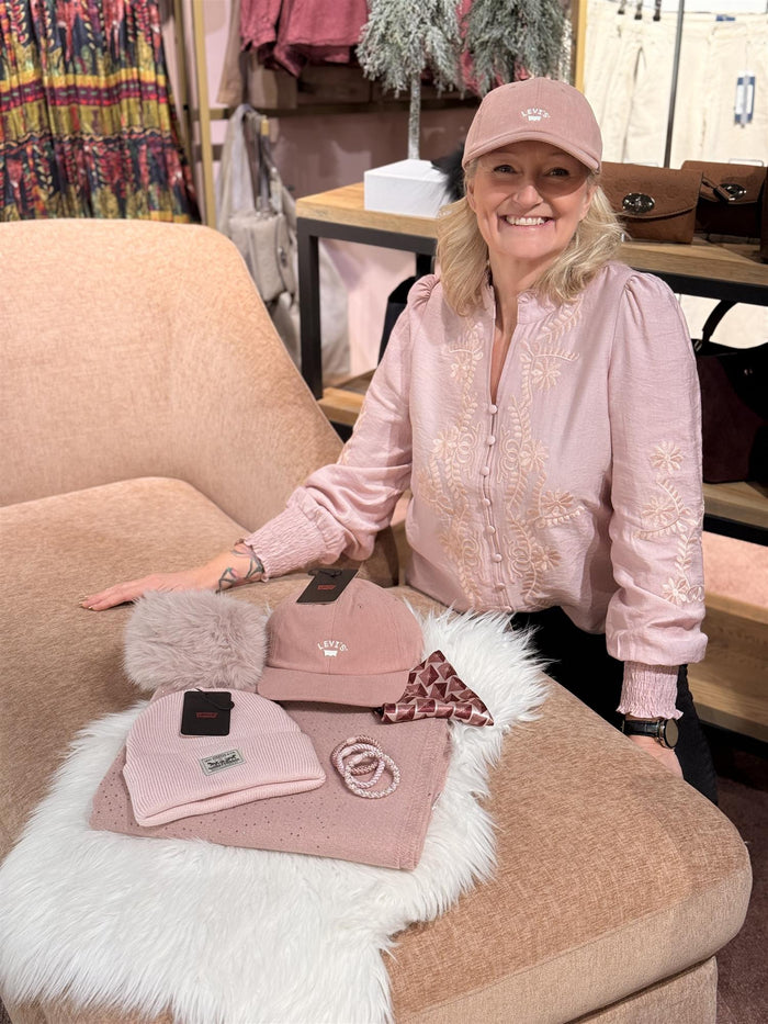 LAZY GIRL LOGO CAP - CANDY PINK