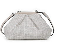 Jeanette Jaquard Bag- Beige