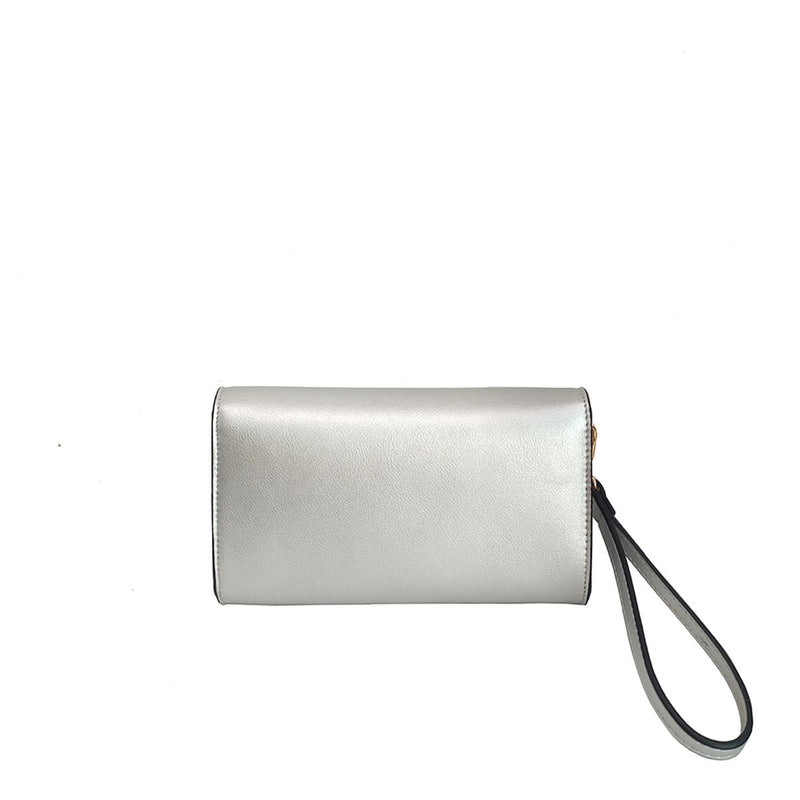 Veske Happy Party Clutch, Sølv