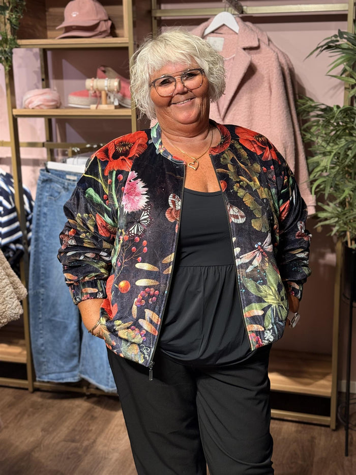 Bomber Jacket Velvet Maguana