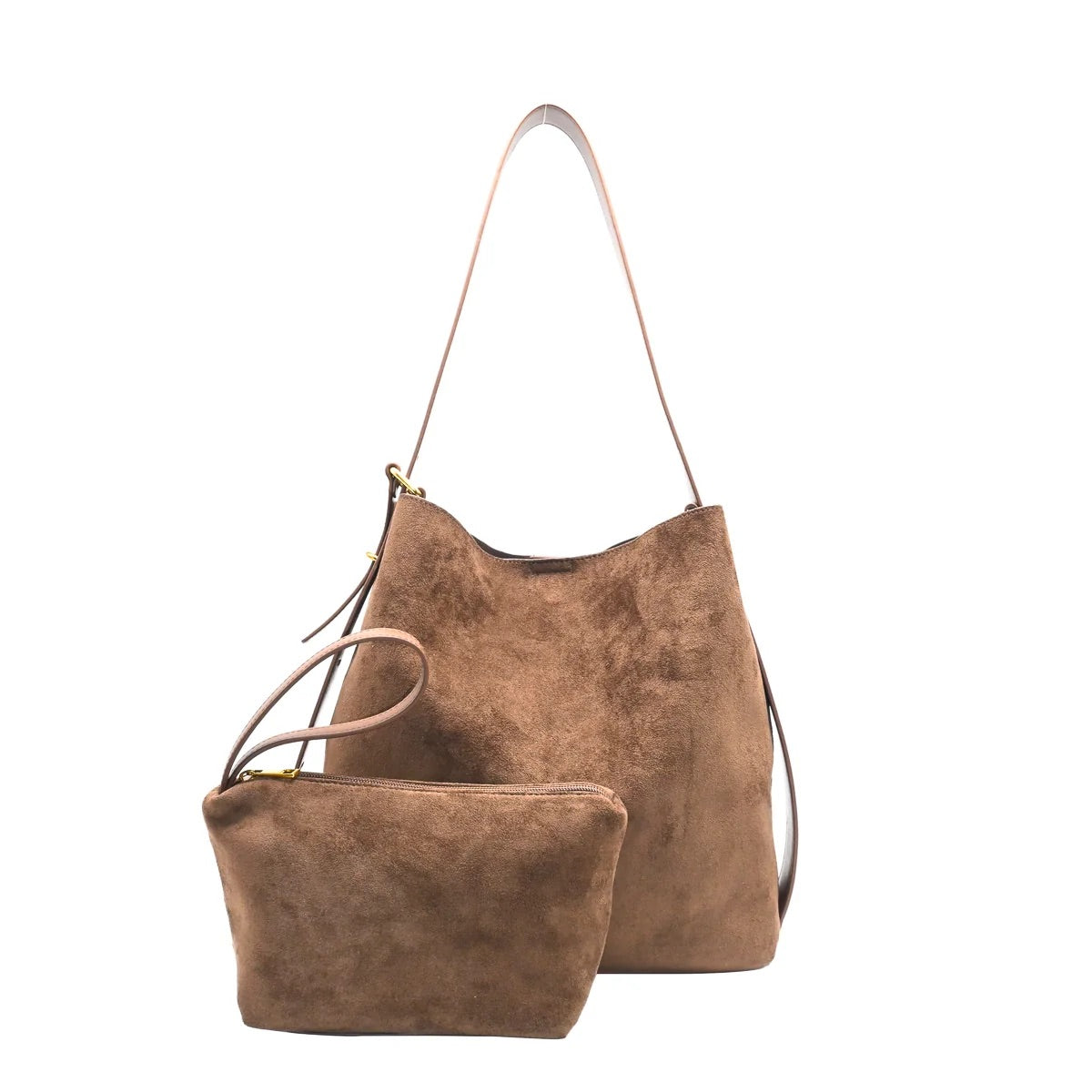 Karoline Bucketbag - Brun