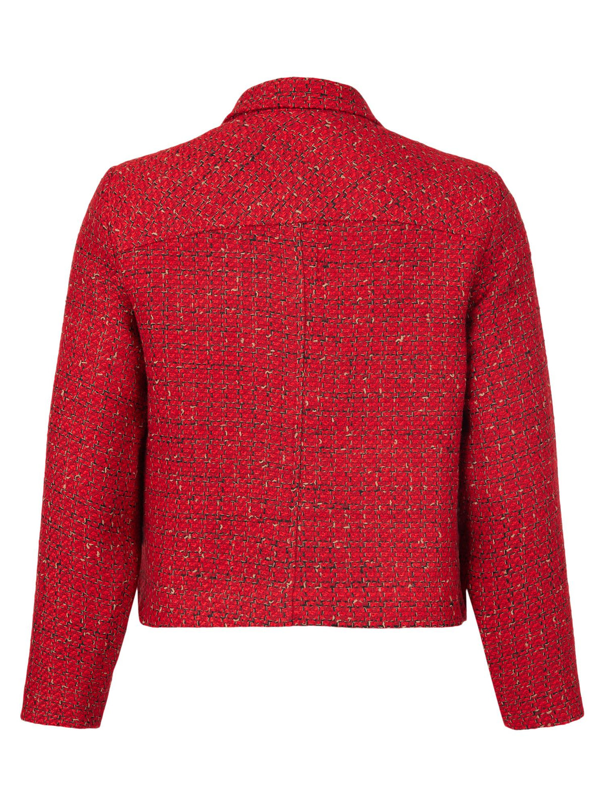 Jacket Tweed Red