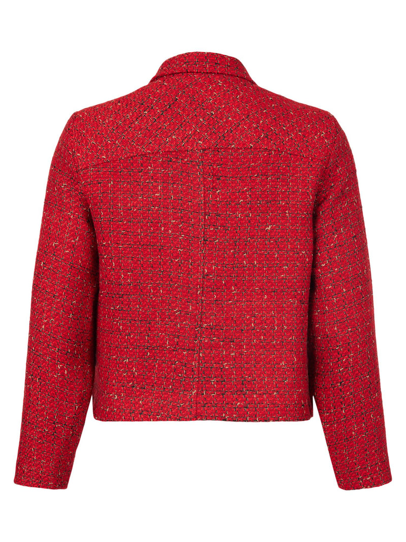 Jacket Tweed Red