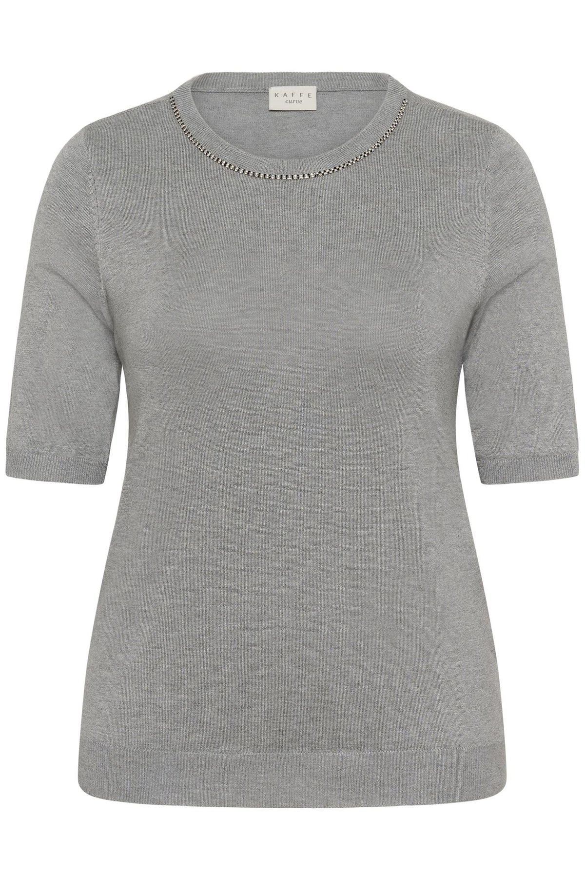 KCcarla Knit Pullover Grey Melange