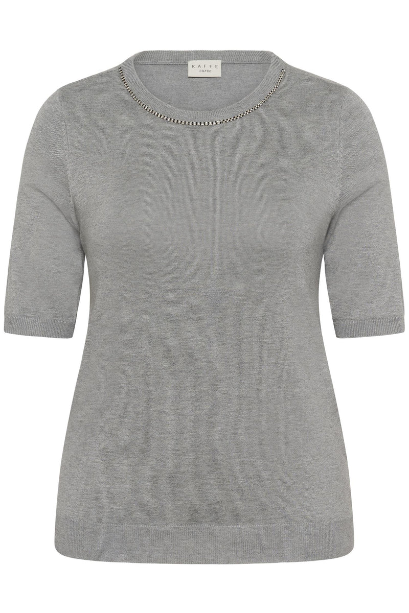 KCcarla Knit Pullover Grey Melange
