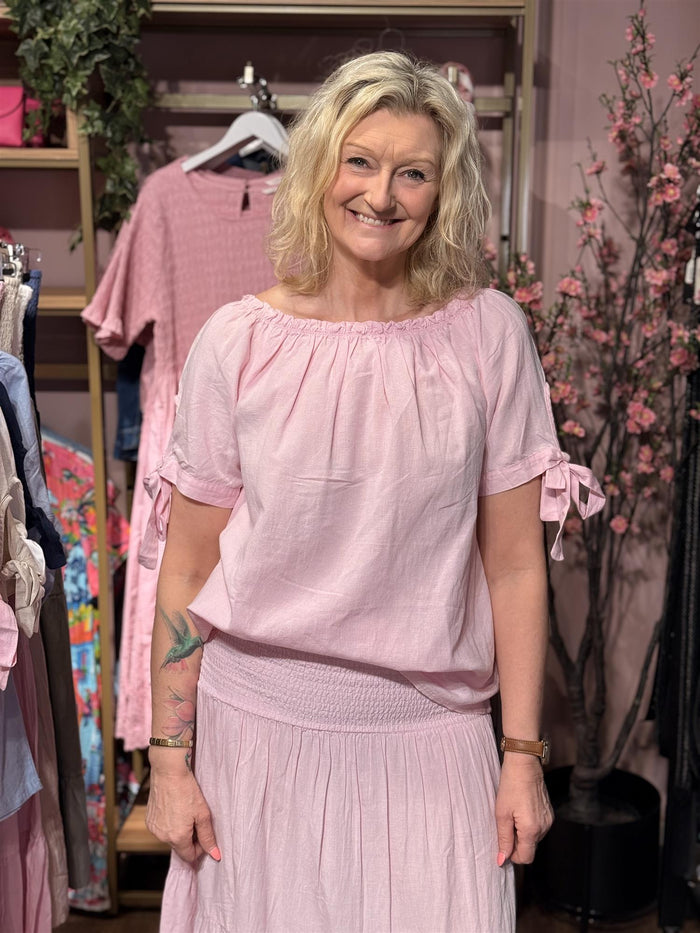 Vicky Oda Blouse Rose