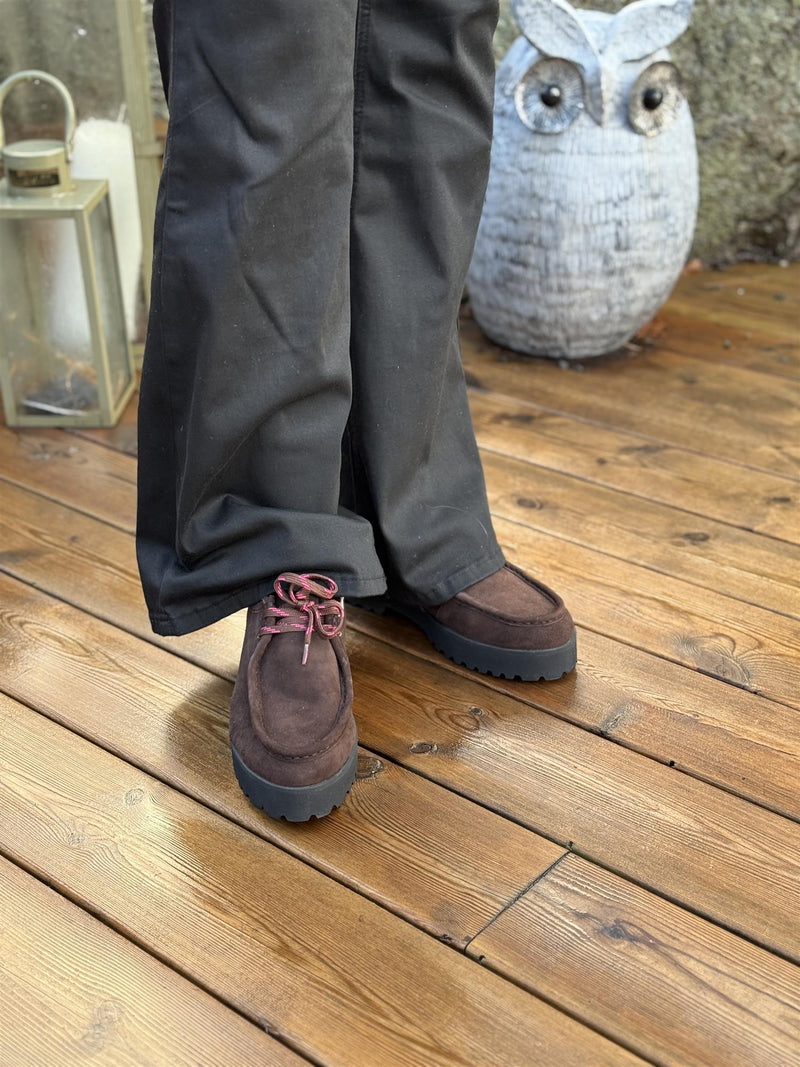 Short Leather Trenchcoat Espresso