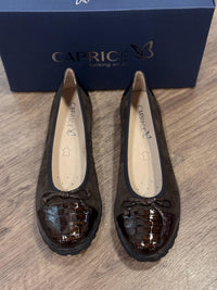 Ballerina Brun Croco Comb