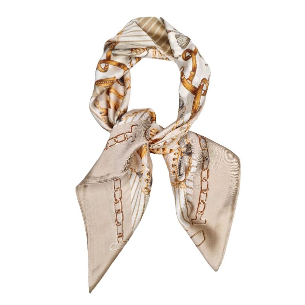 Skjerf Diz, Lite Chain Beige