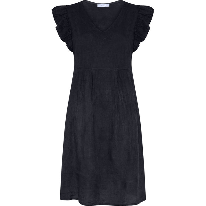 Malou Lin Dress Navy