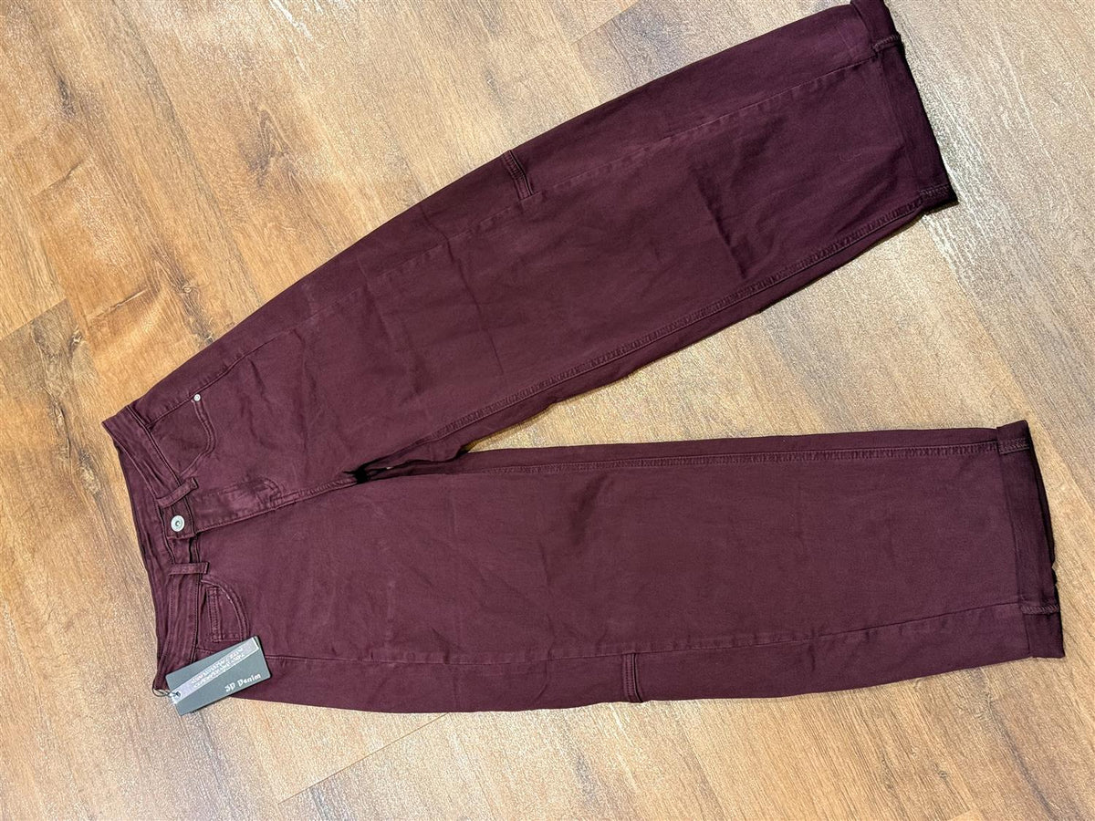 Jeans Barrel Palma - Aubergine