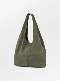 Suede Dalliea Shopper Bag Army