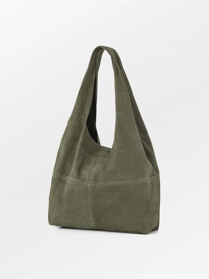 Suede Dalliea Shopper Bag Army