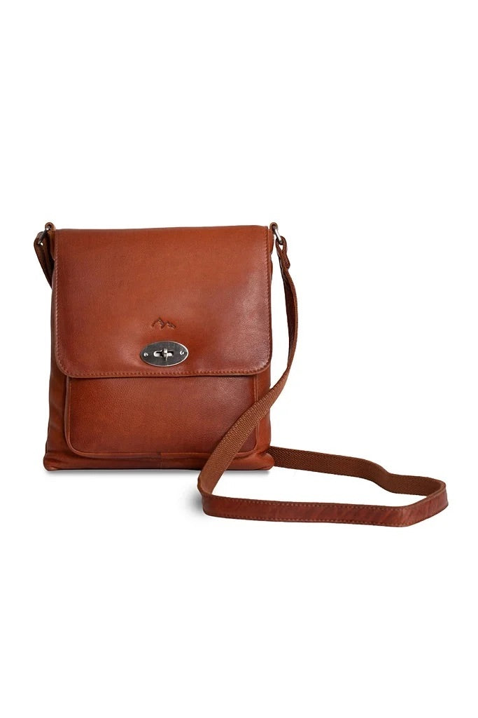 Veske Tiramisu Small Flapbag Cognac