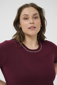 KCcarla Knit Pullover Windsor Wine