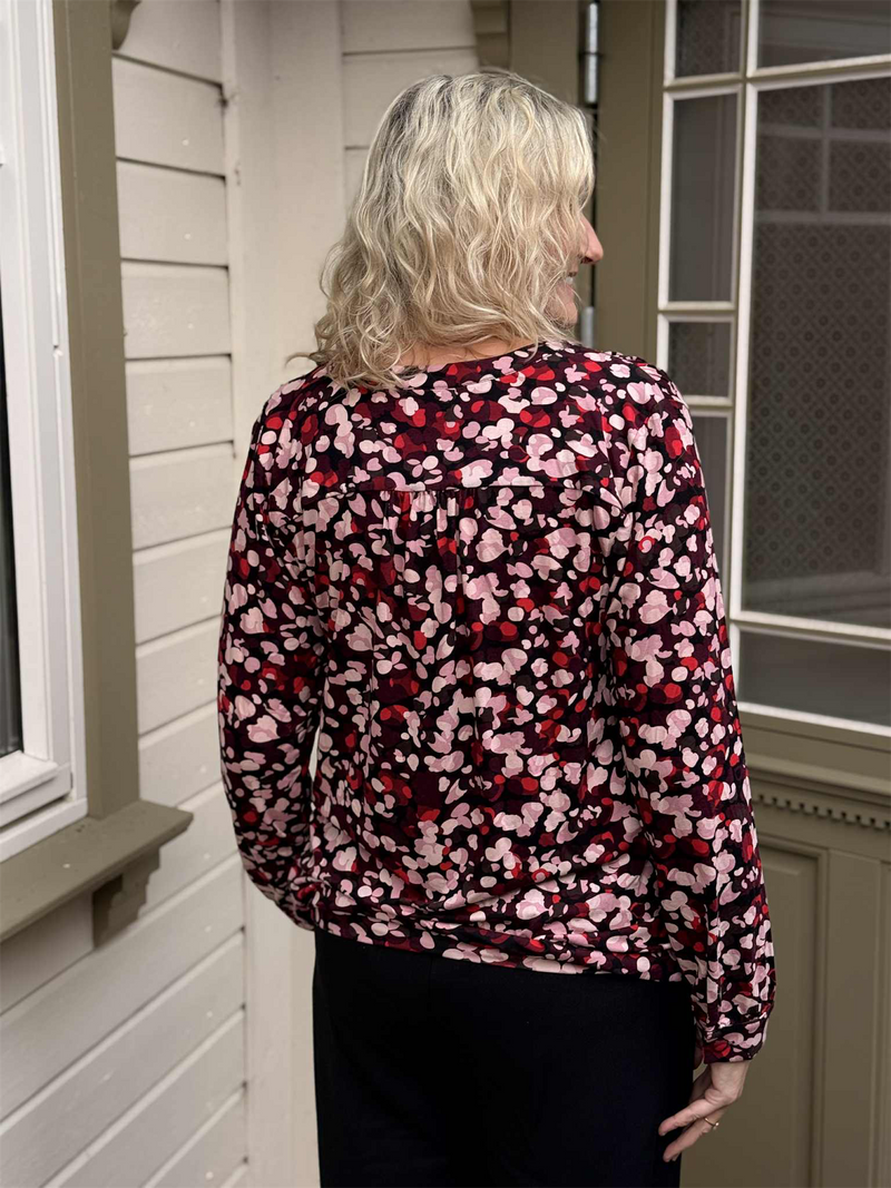 Bluse Brook Burgundy