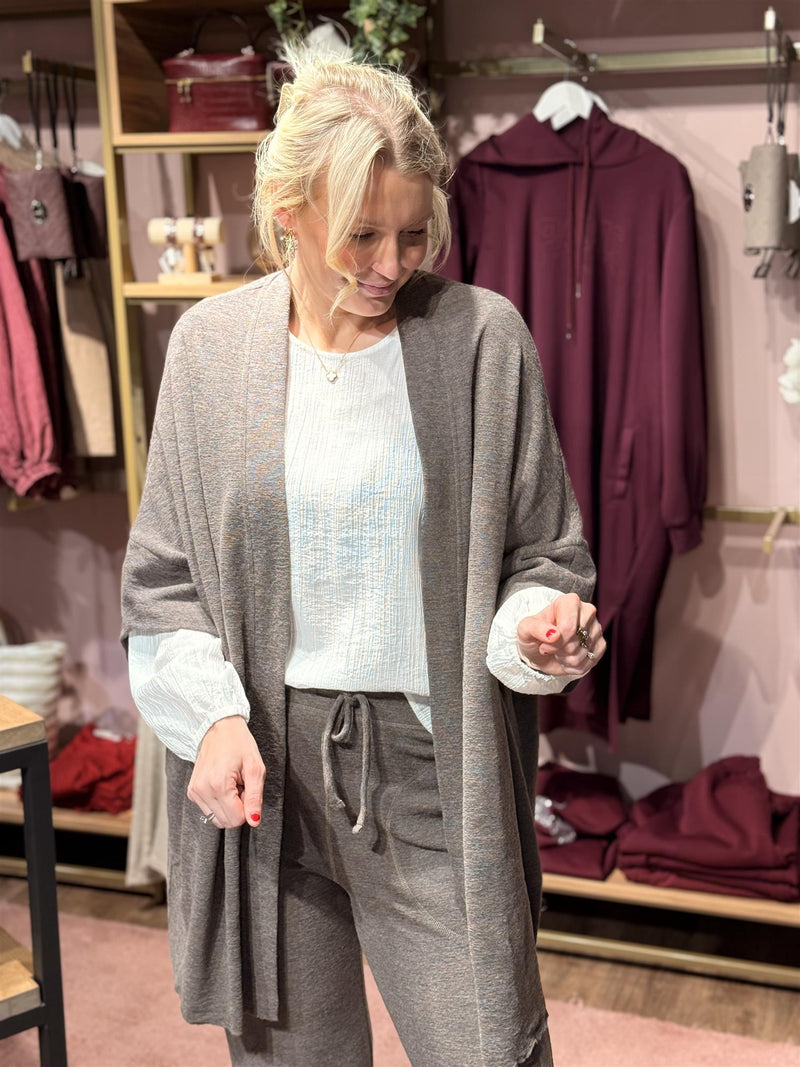 Cardigan Extra Earth Melange