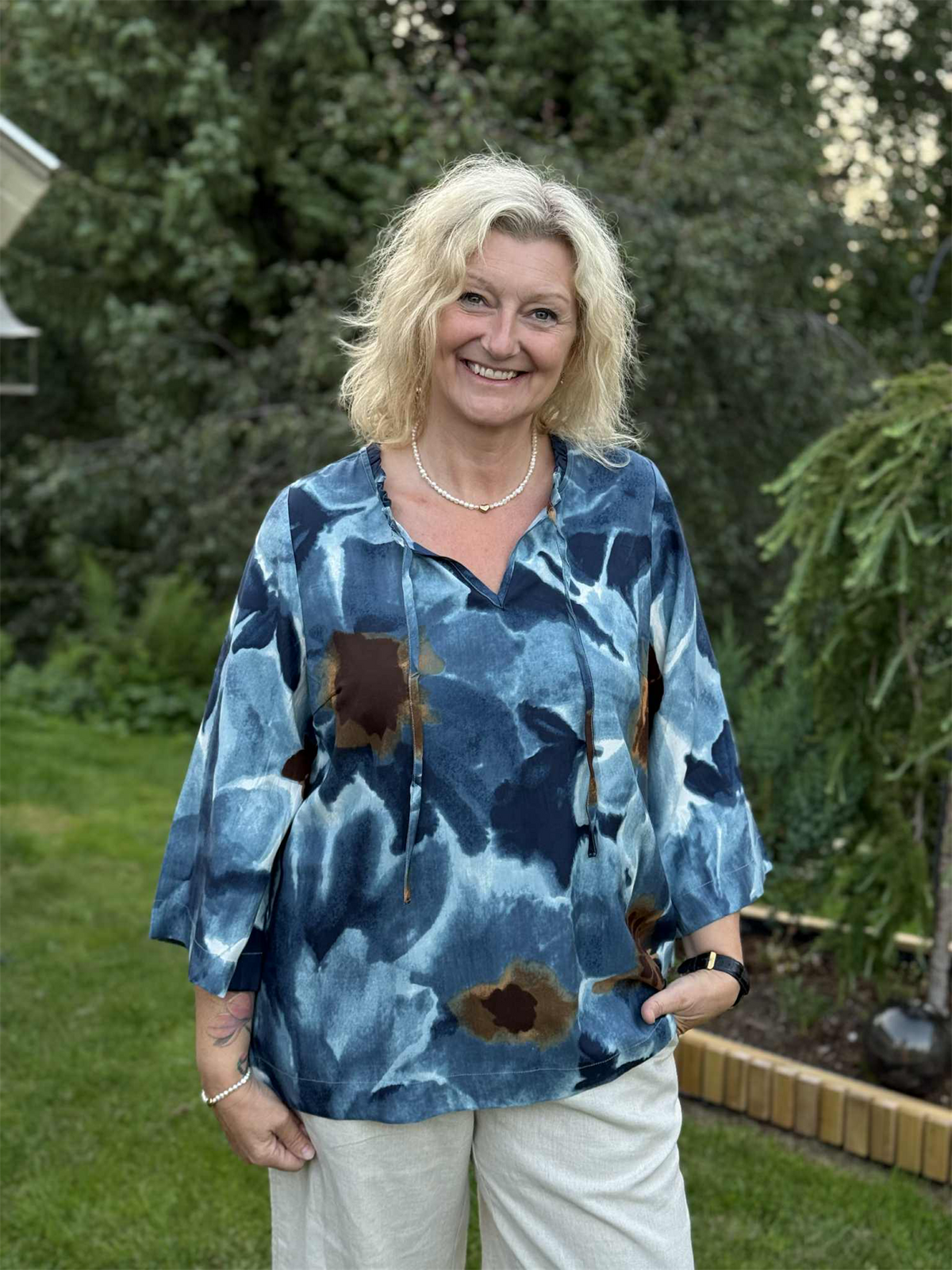 Bluse Peri Palace Blue