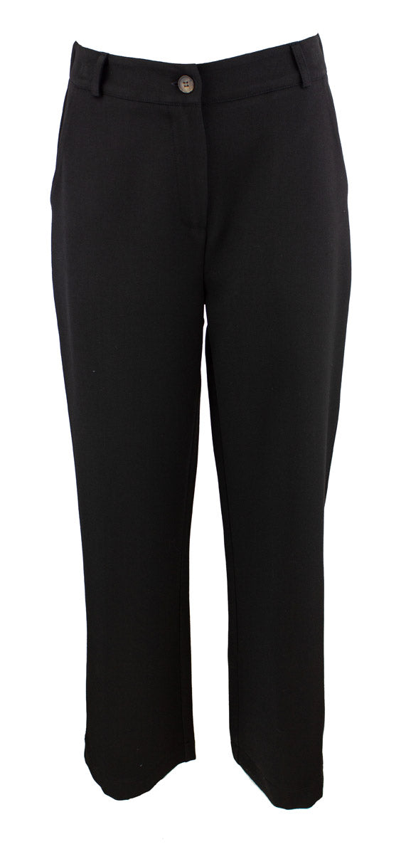 Bukse Straight, Stretch - Svart
