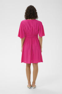 KAsirenaa Short Dress Beetroot Purple