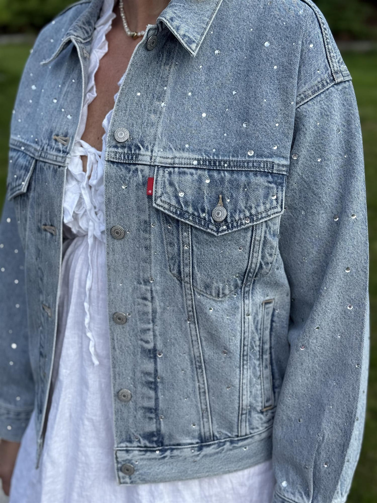 Levis Trucker Dazzle Me