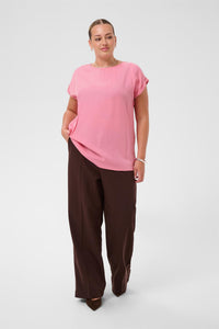 KCmilia Wing SL Blouse - Wild Rose