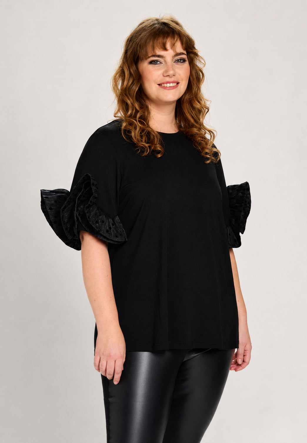 SBeka Blouse Black Dots