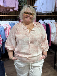 CRGitta Blouse Peach Blush
