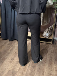 Bukse Straight, Stretch - Brun
