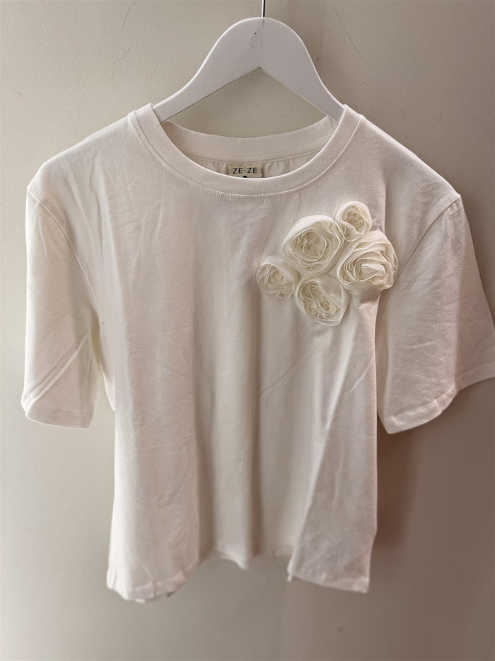 T-skjorte Lise - Offwhite