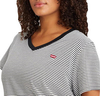 Levis T-shirt Raita Stripe V-neck